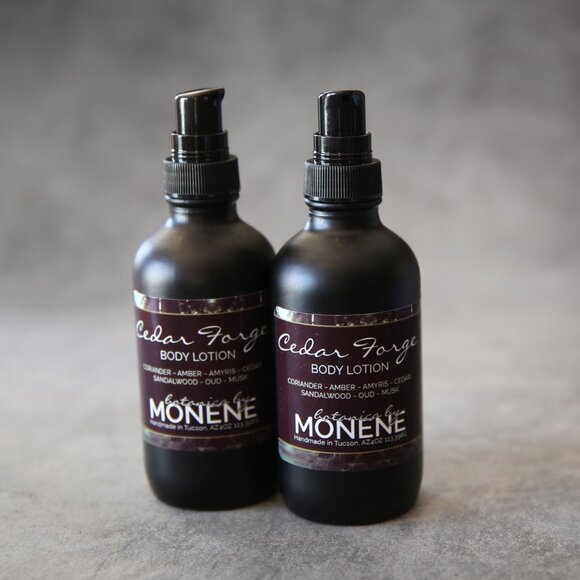 4oz Cedar Forge Scented Body Lotion with Aloe and Shea - Picture 3 of 4